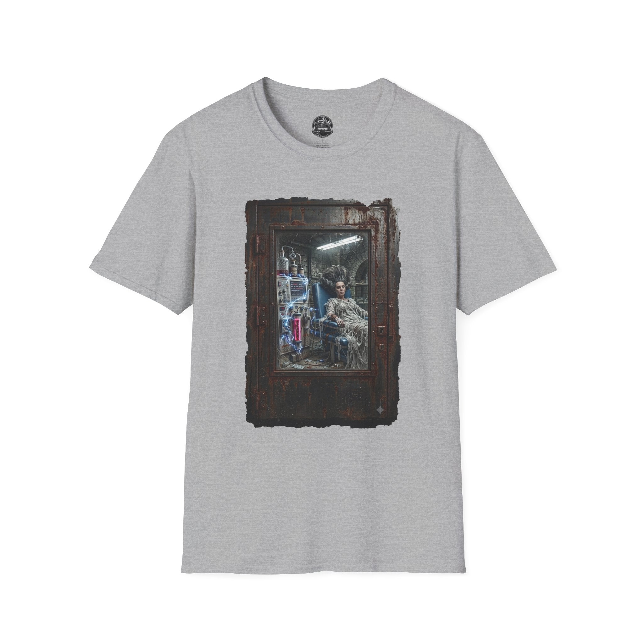 Vintage Barber Shop Photo T‑Shirt