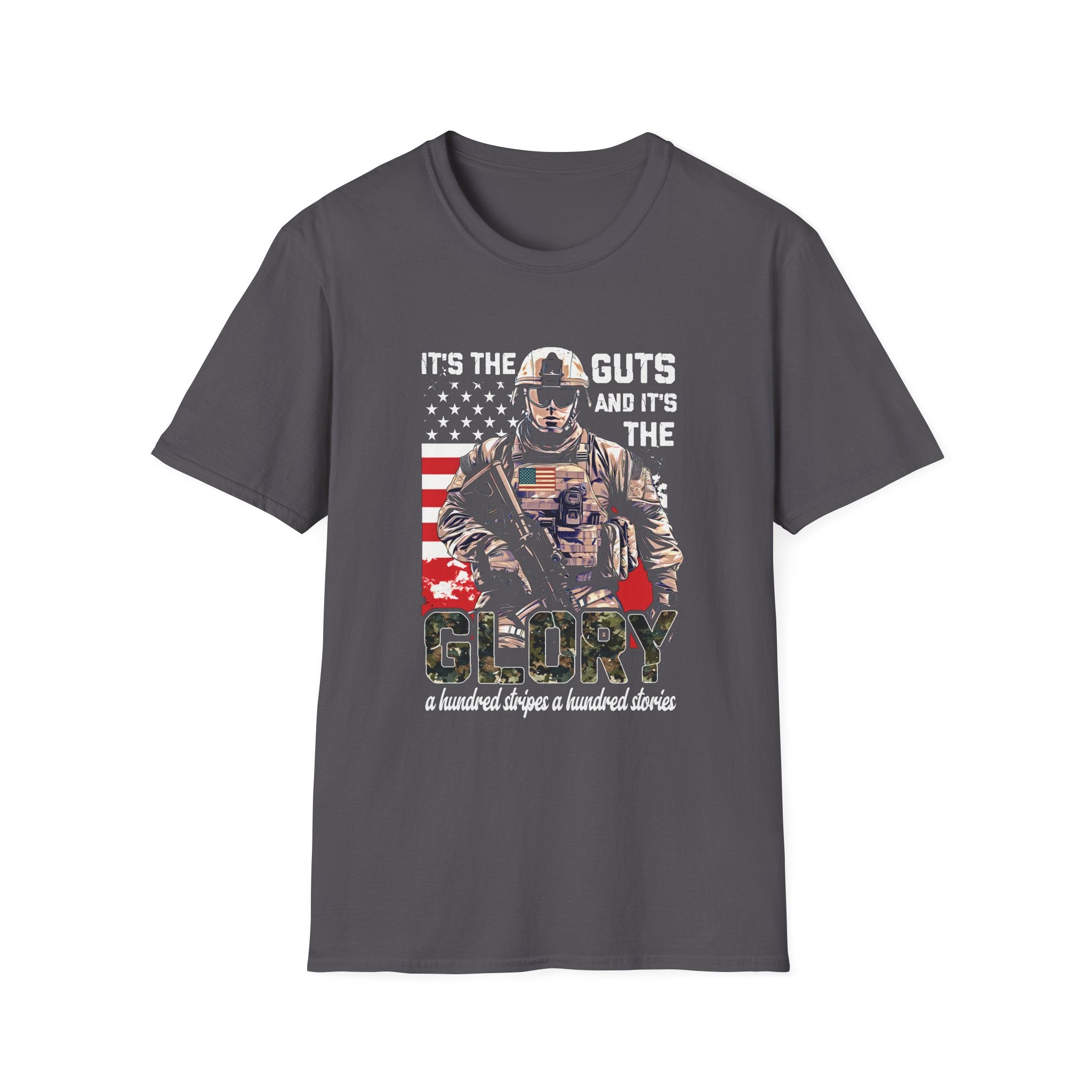 It's the Guts and It's the Glory T-Shirt — Motivational Graphic Tee