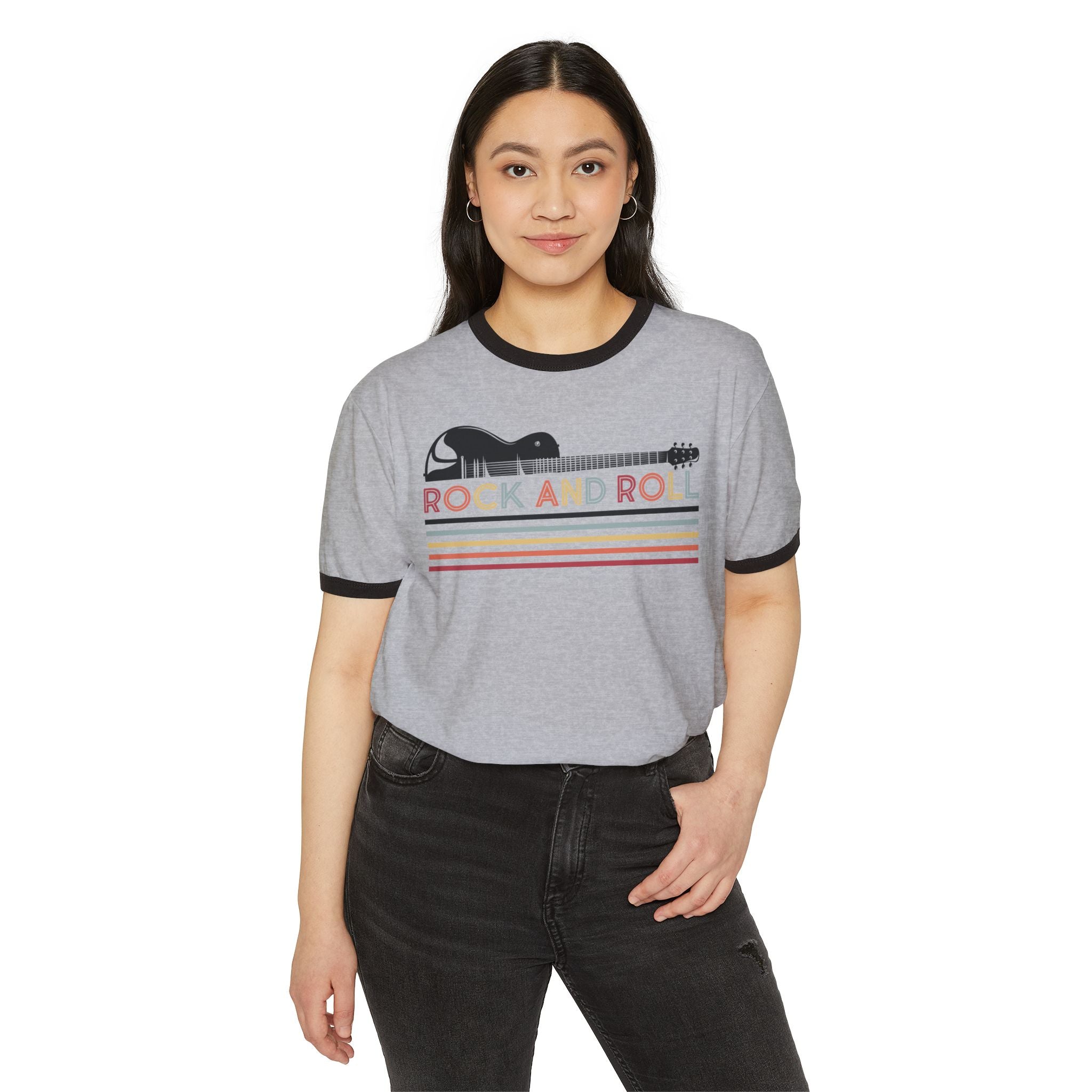 Vintage Rock and Roll T-Shirt | Retro Concert Band Graphic Tee | Rock Music Lover Gift