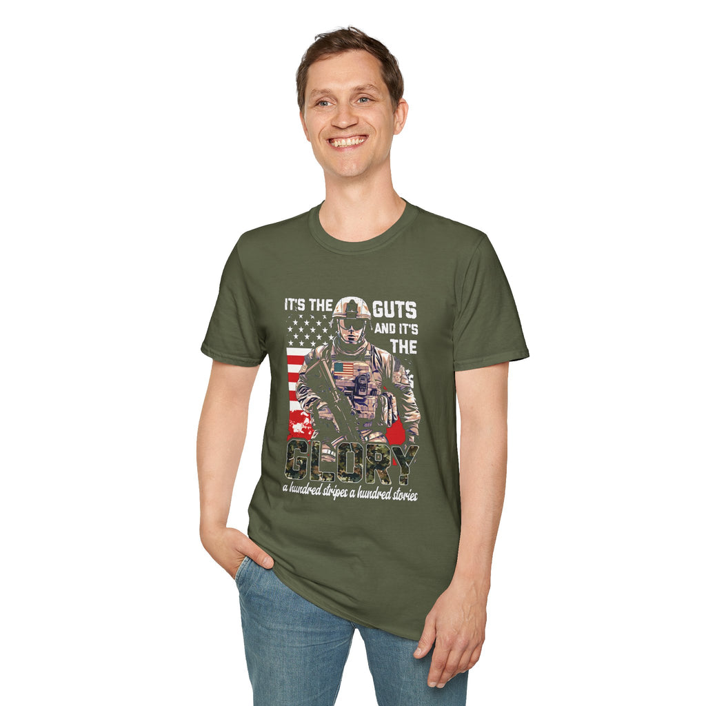 It's the Guts and It's the Glory T-Shirt — Motivational Graphic Tee