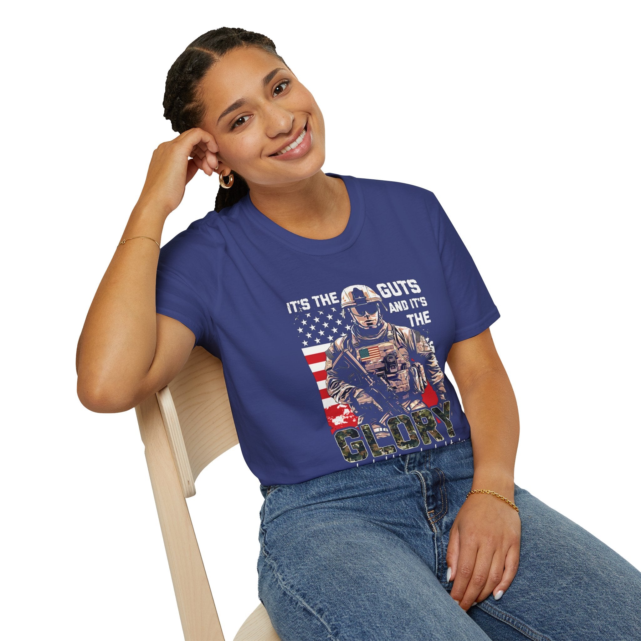 It's the Guts and It's the Glory T-Shirt — Motivational Graphic Tee