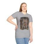 Lynx Portrait T-Shirt — Wild Cat Graphic Tee