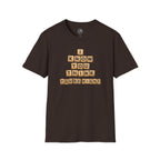 Scrabble Tiles "I Know You Think You're Right" T-Shirt
