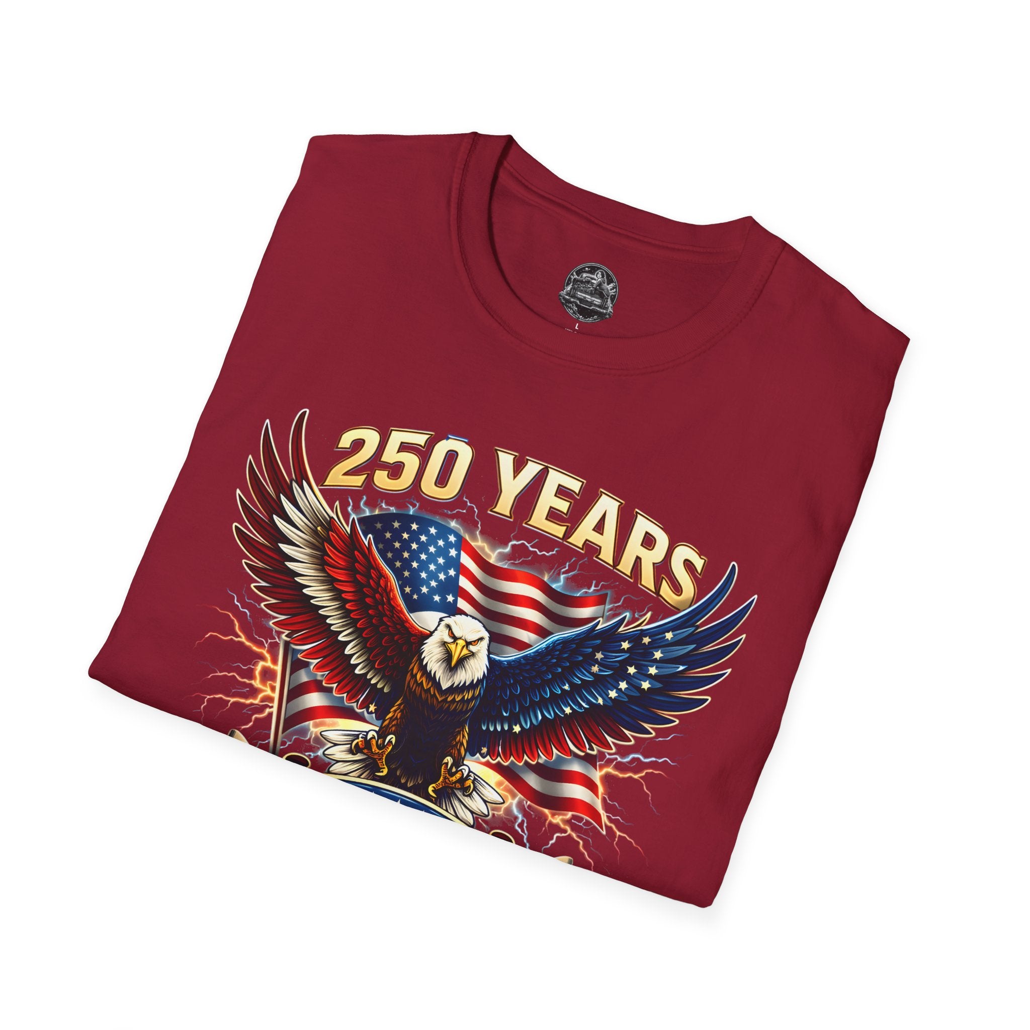 250 Years American Eagle T-Shirt — 1776–2026 Patriotic Anniversary Tee