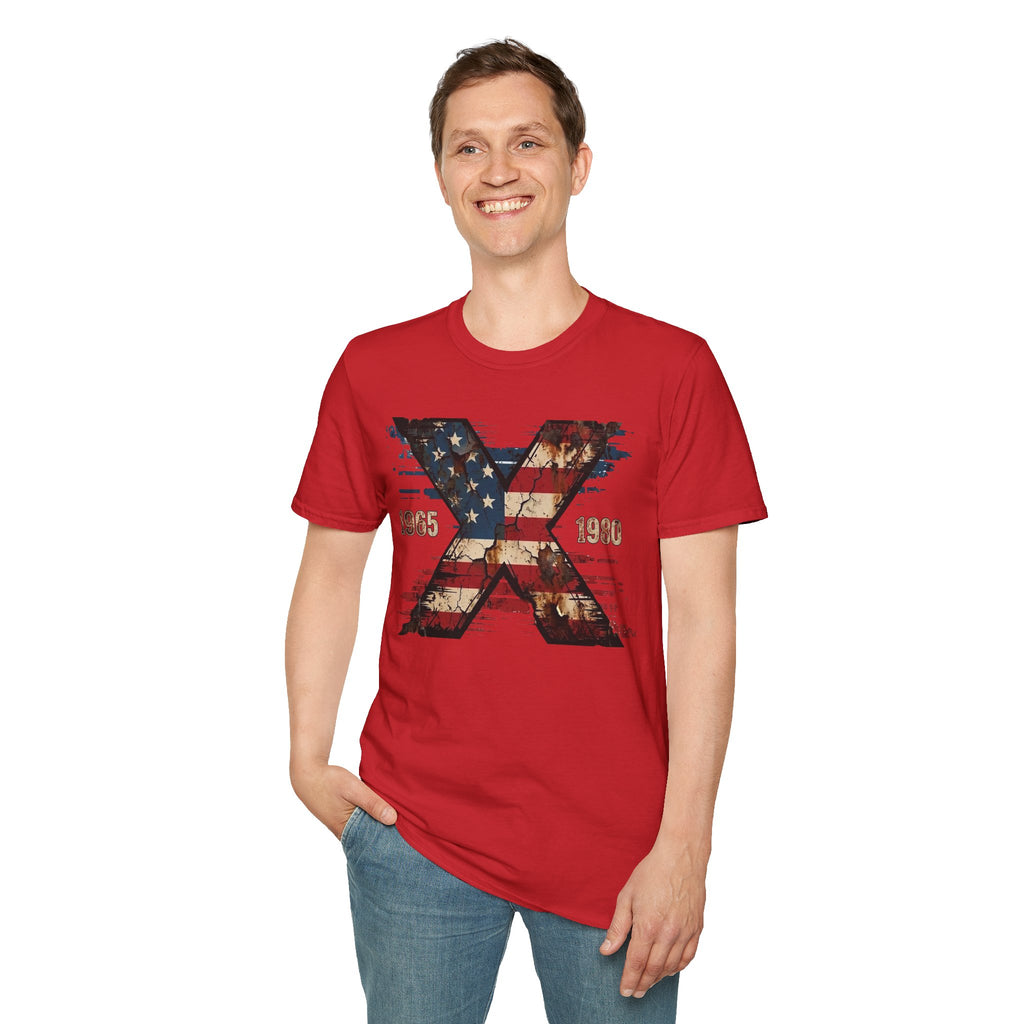 Generation X 1965–1980 T-Shirt — Retro Vintage Birth Year Tee