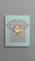 Spooky ghouls graphic tee