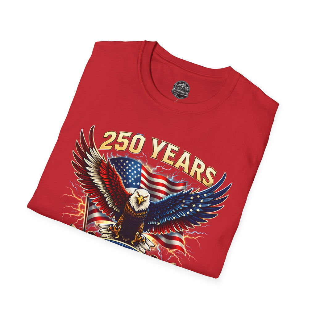 250 Years American Eagle T-Shirt — 1776–2026 Patriotic Anniversary Tee