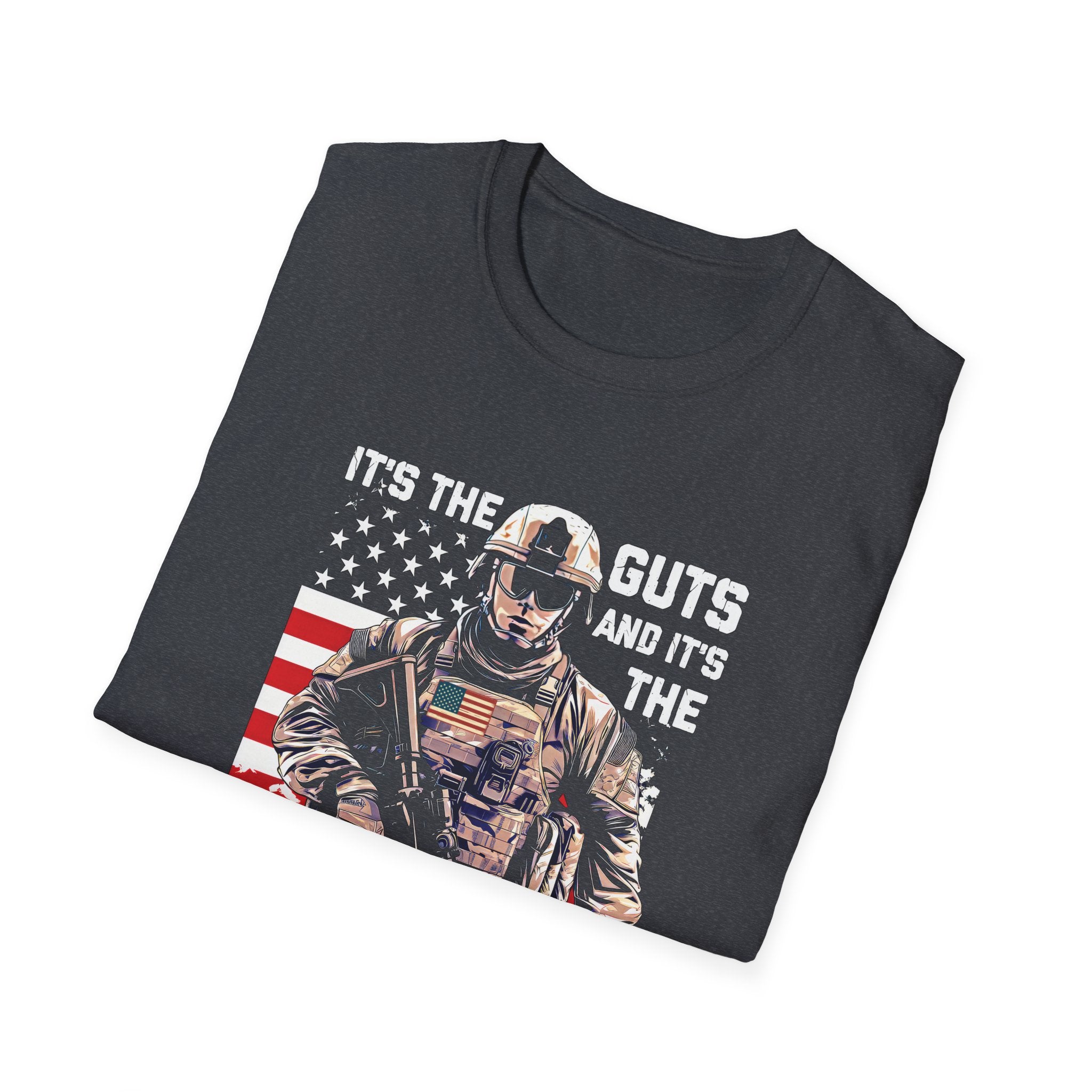 It's the Guts and It's the Glory T-Shirt — Motivational Graphic Tee
