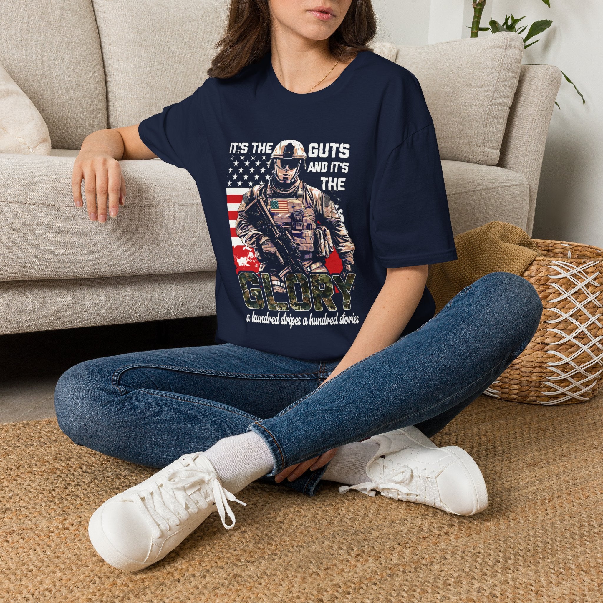 It's the Guts and It's the Glory T-Shirt — Motivational Graphic Tee