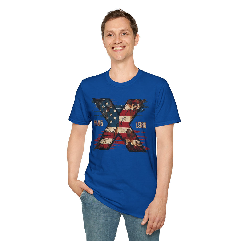 Generation X 1965–1980 T-Shirt — Retro Vintage Birth Year Tee