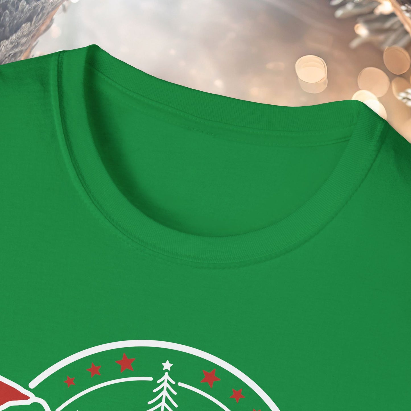 Christmas Crew Unisex T-Shirt | Making Memories Together and Santa Hat Design