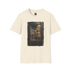 Horror Mummy Room Graphic T‑Shirt — Vintage Creepy Museum Scene Tee