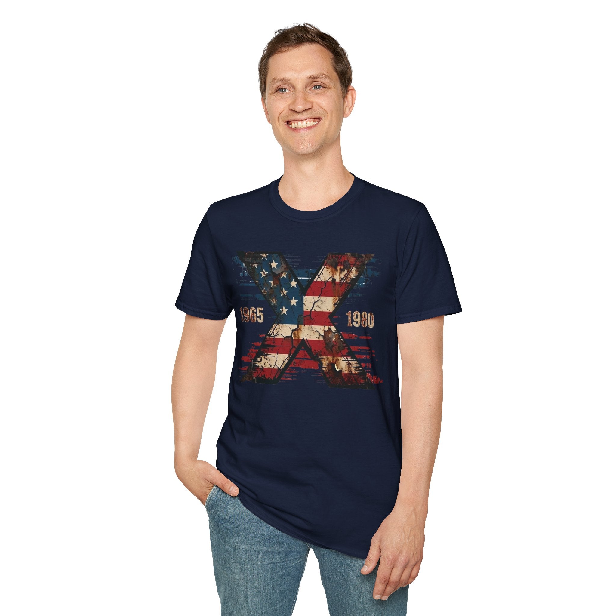 Generation X 1965–1980 T-Shirt — Retro Vintage Birth Year Tee
