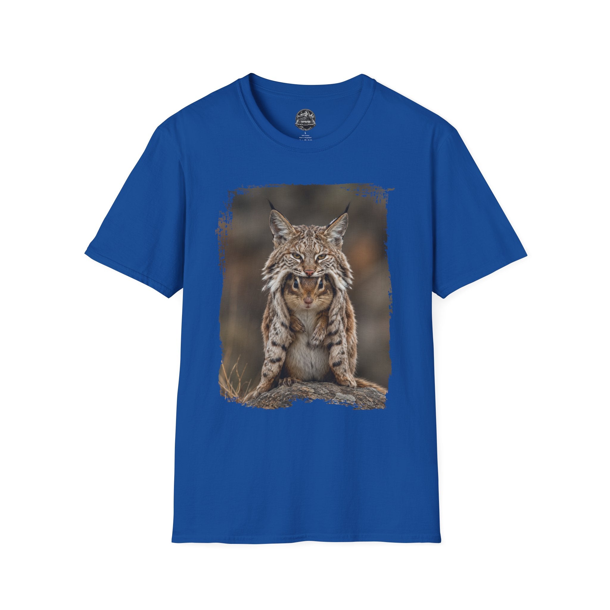 Lynx Portrait T-Shirt — Wild Cat Graphic Tee