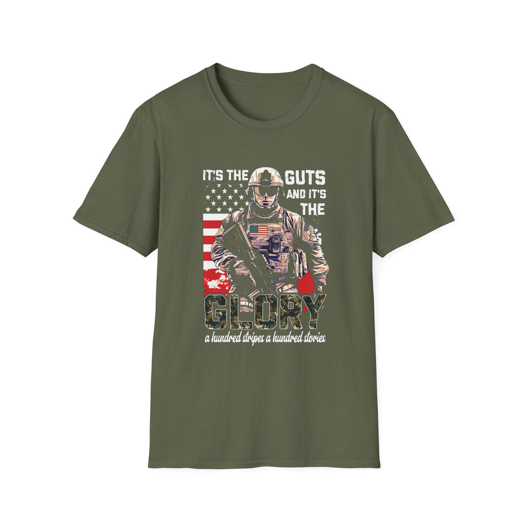 It's the Guts and It's the Glory T-Shirt — Motivational Graphic Tee