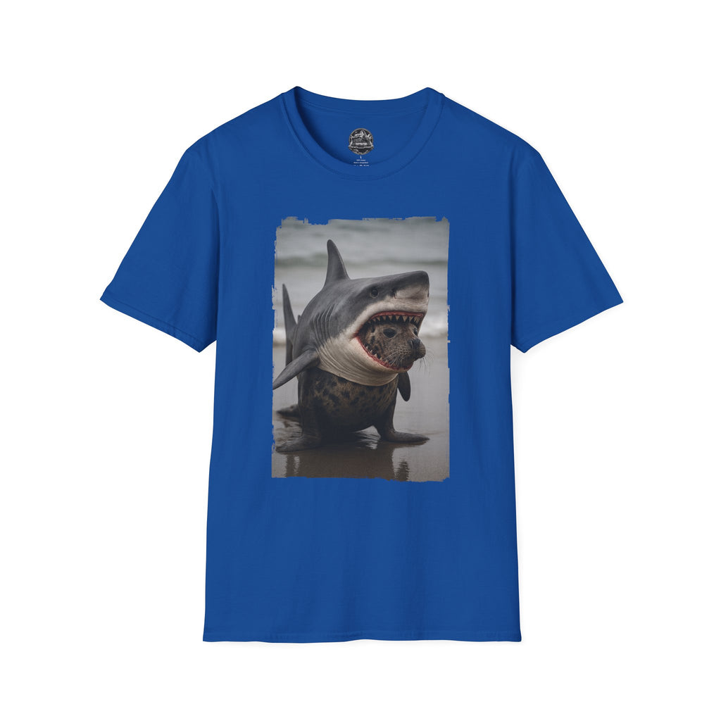 Seal in Shark’s Clothing | Funny Ocean Animal Graphic Tee | Quirky Marine Life Shirt | Creature Features Collection