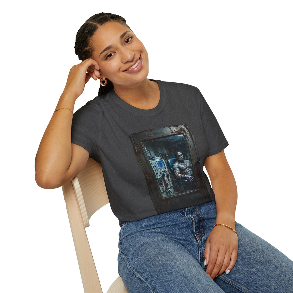 The Patchwork Patient Horror T-Shirt | Spooky Dialysis Tech Halloween Shirt