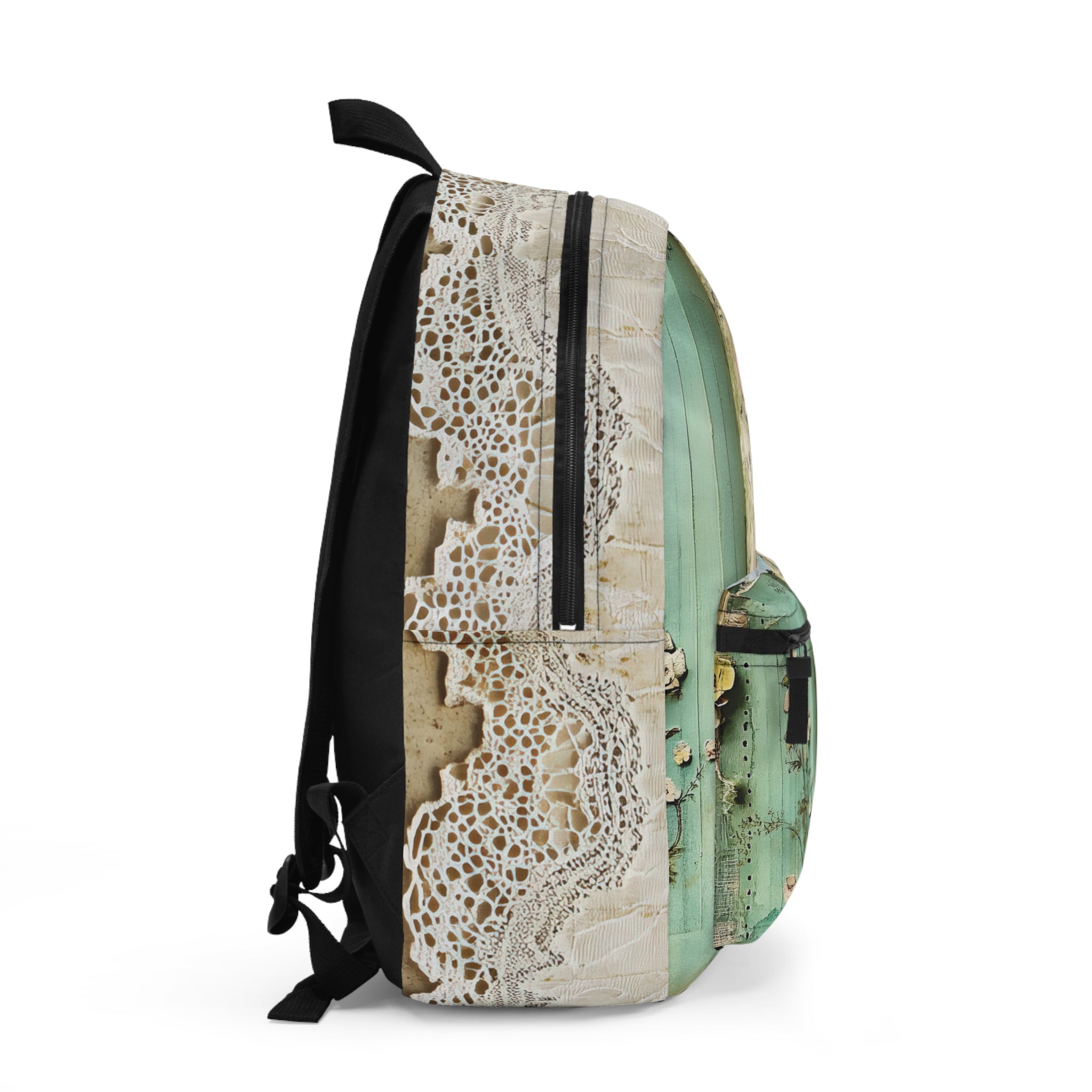 Vintage Botanical Backpack — Garden Heirlooms Floral Daypack