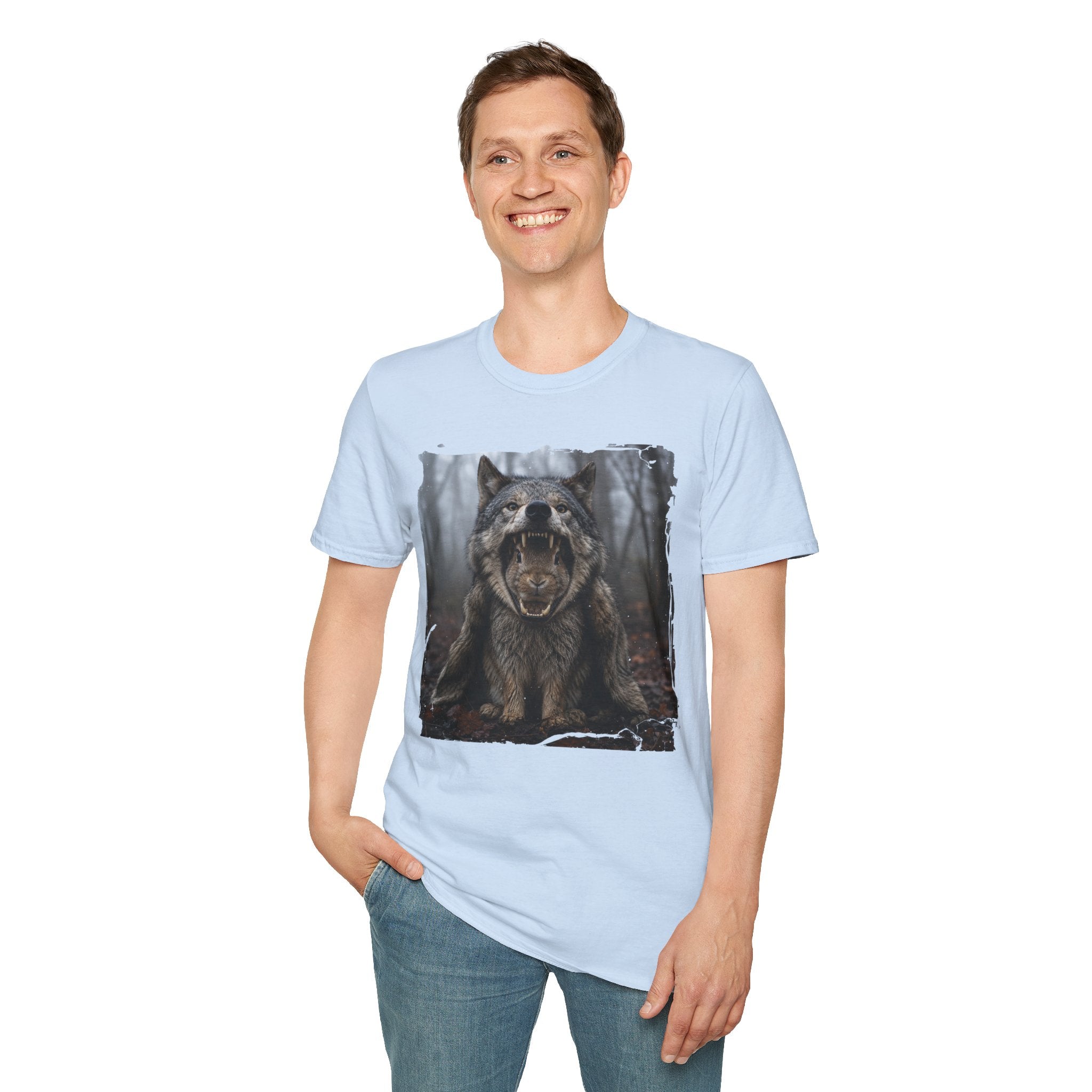 Wolf Roar T-Shirt — Fierce Forest Wildlife Graphic Tee