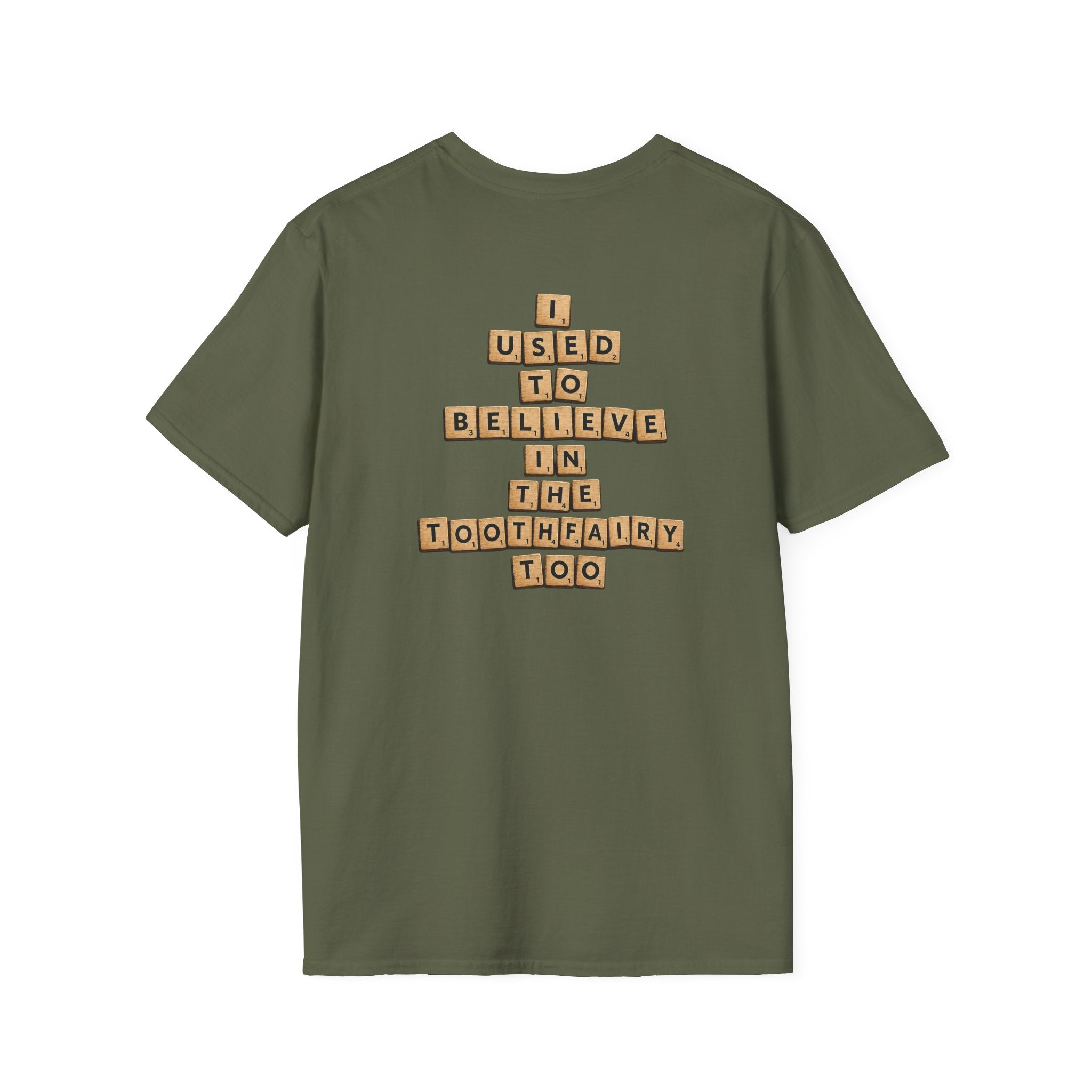Scrabble Tiles "I Know You Think You're Right" T-Shirt