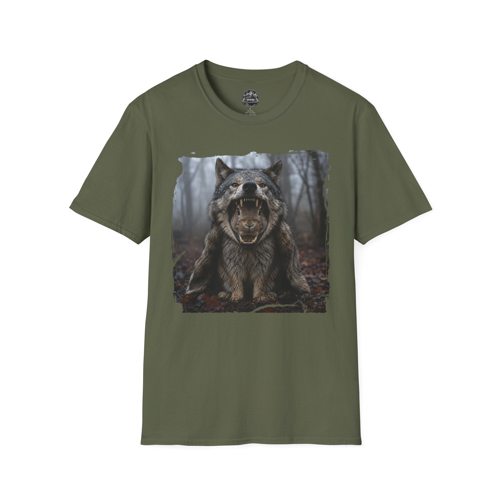 Wolf Roar T-Shirt — Fierce Forest Wildlife Graphic Tee