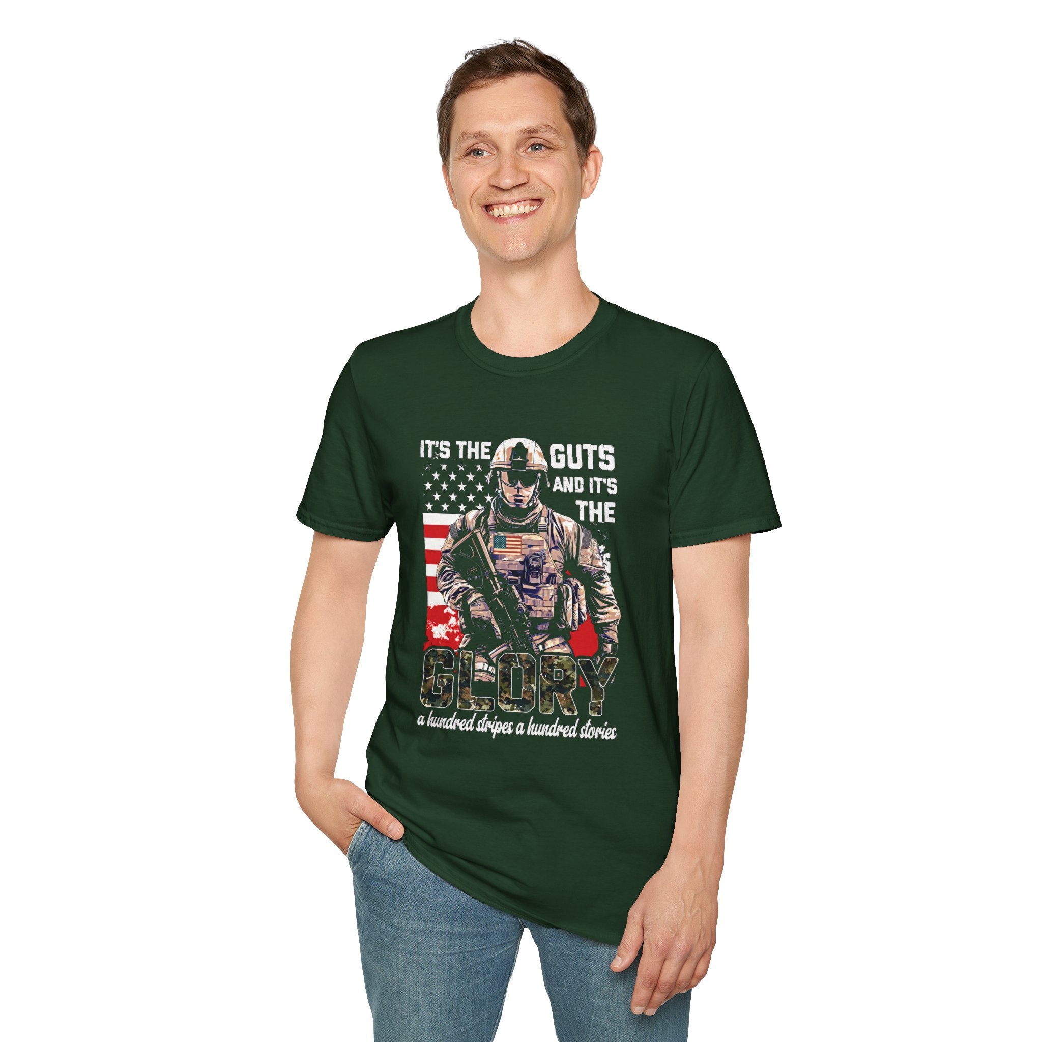 It's the Guts and It's the Glory T-Shirt — Motivational Graphic Tee