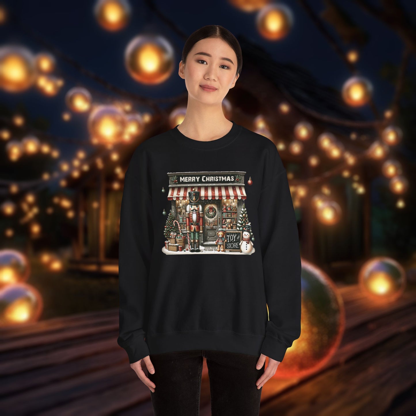 Christmas Toy Store Sweatshirt