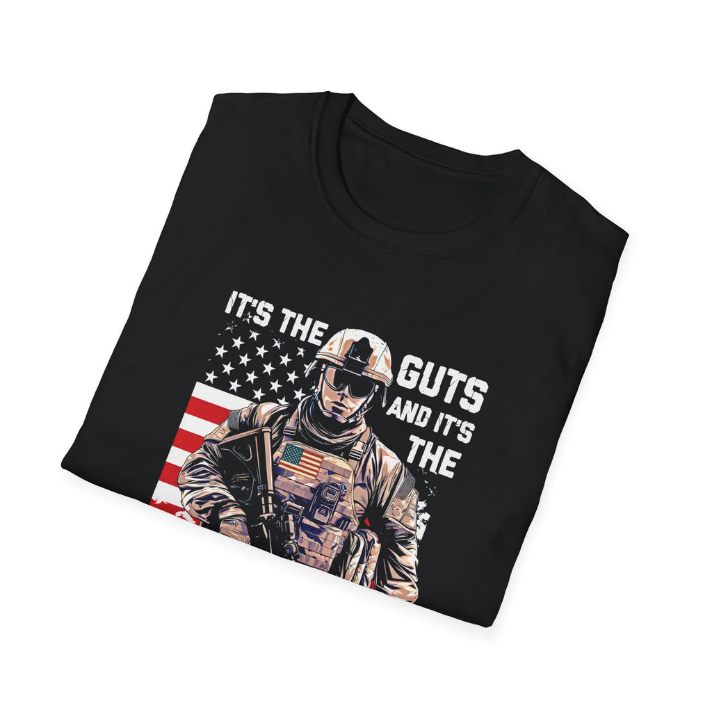 It's the Guts and It's the Glory T-Shirt — Motivational Graphic Tee