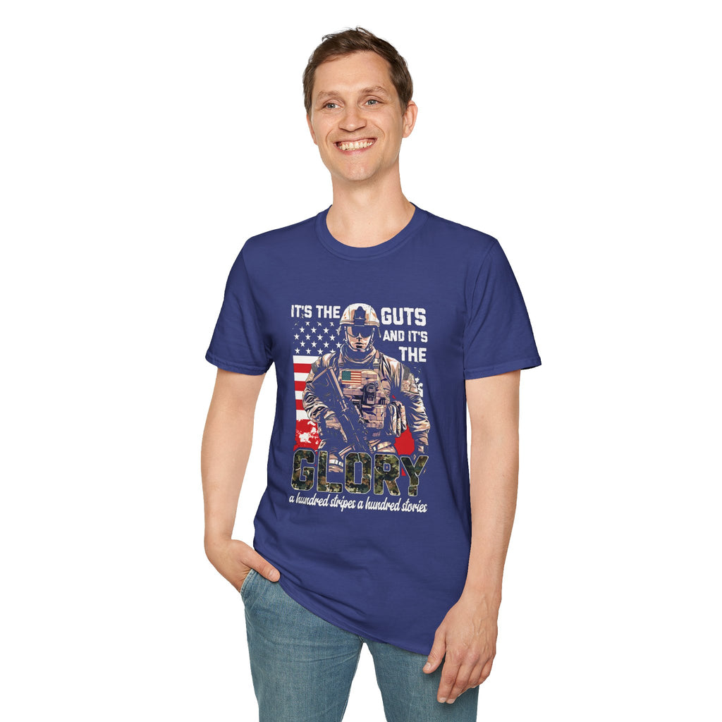It's the Guts and It's the Glory T-Shirt — Motivational Graphic Tee