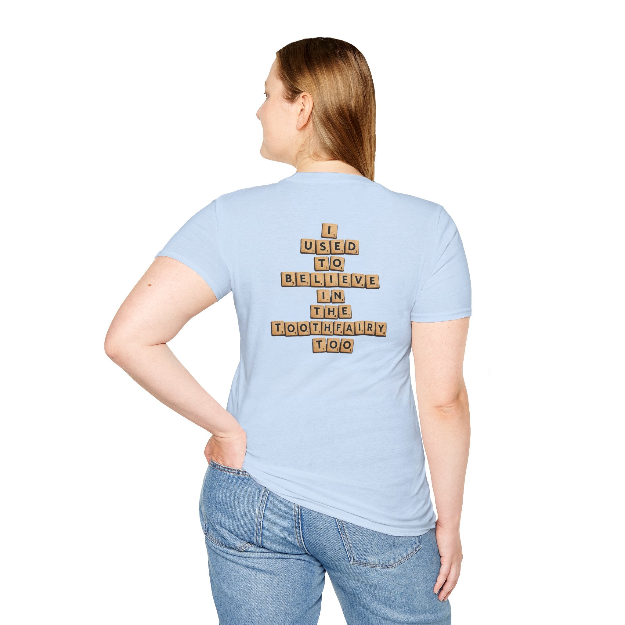 Scrabble Tiles "I Know You Think You're Right" T-Shirt