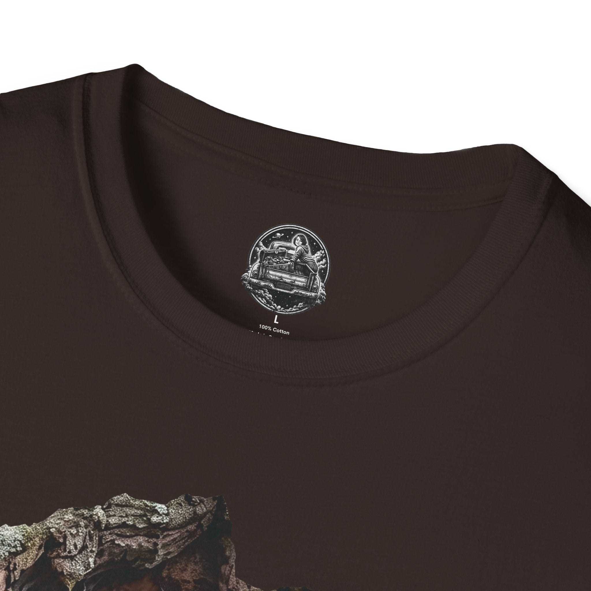 Squirrel in Owl Disguise T-Shirt — "Prey Wearing Its Predator"