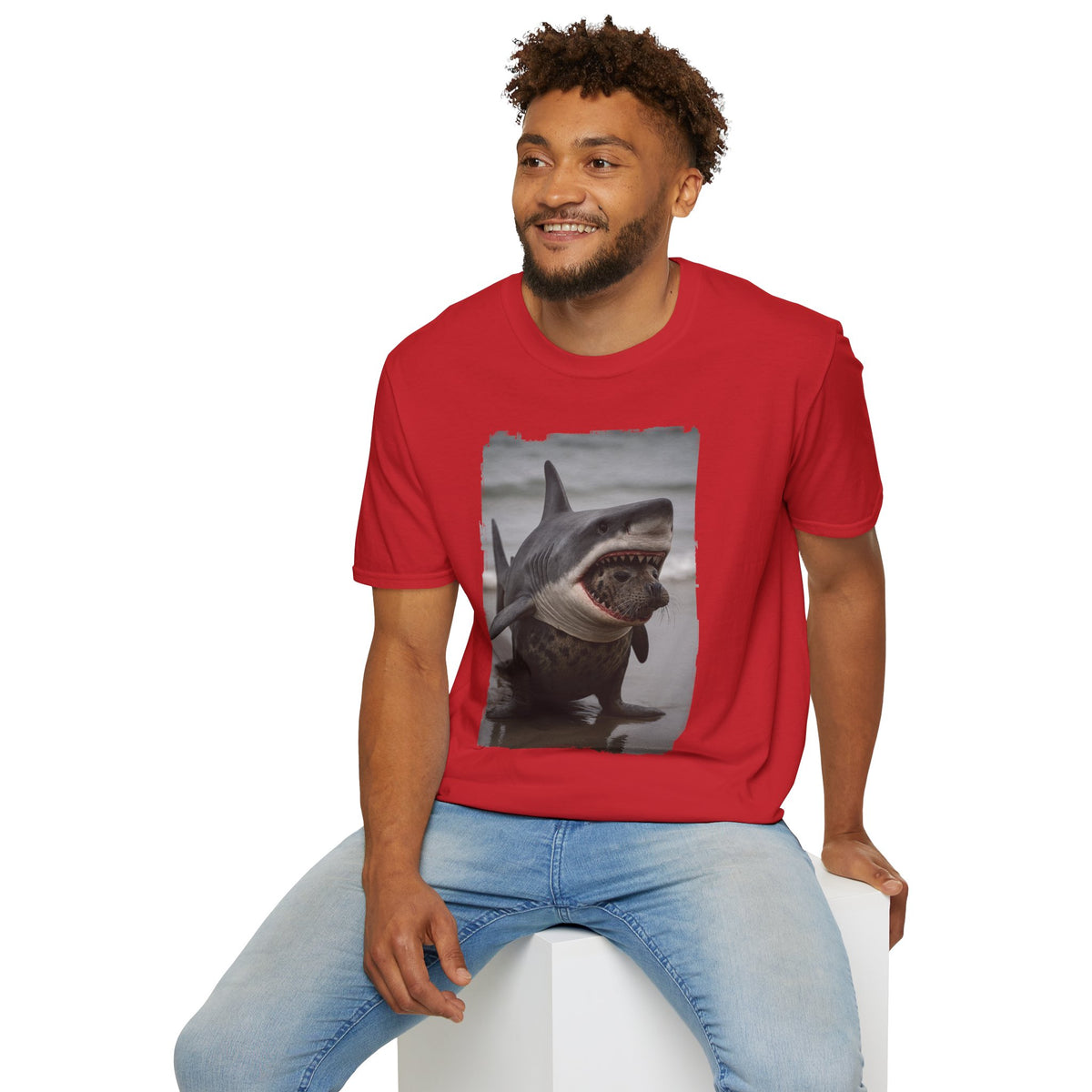 Seal in Shark’s Clothing | Funny Ocean Animal Graphic Tee | Quirky Marine Life Shirt | Creature Features Collection