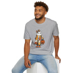 Ghost Softstyle T-Shirt with Patchwork Quilt Design