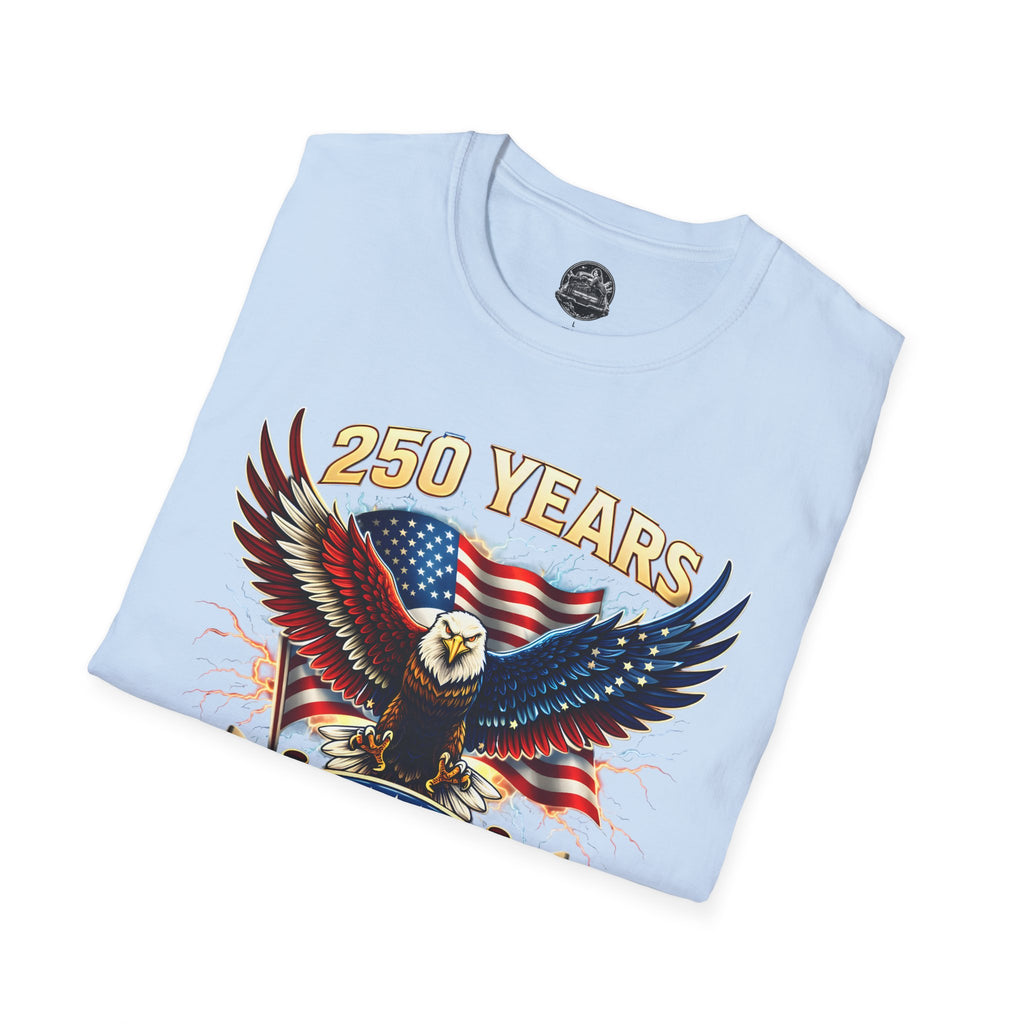 250 Years American Eagle T-Shirt — 1776–2026 Patriotic Anniversary Tee