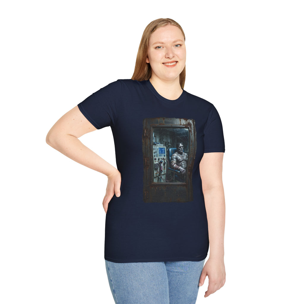 The Patchwork Patient Horror T-Shirt | Spooky Dialysis Tech Halloween Shirt