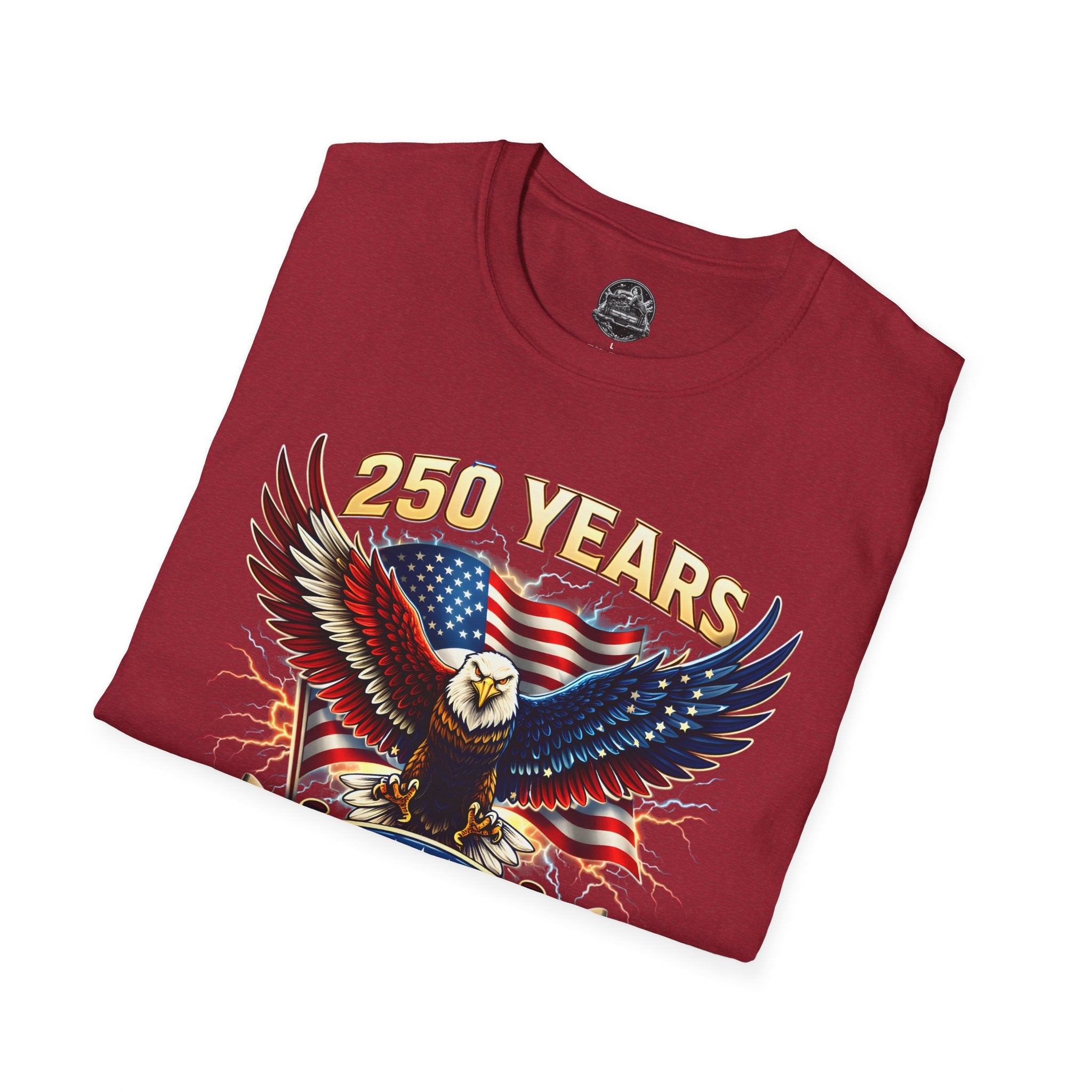 250 Years American Eagle T-Shirt — 1776–2026 Patriotic Anniversary Tee