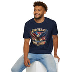 250 Years American Eagle T-Shirt — 1776–2026 Patriotic Anniversary Tee