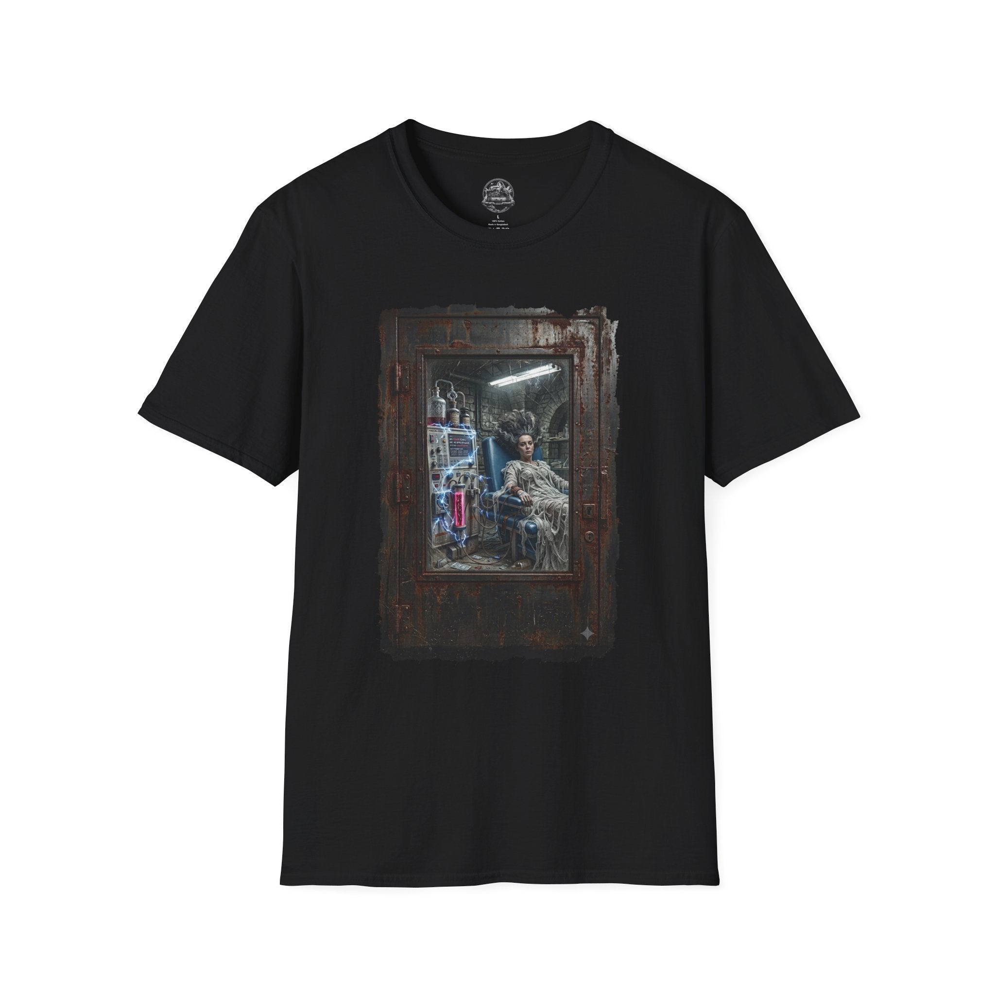 Vintage Barber Shop Photo T‑Shirt