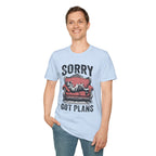 Sorry Got Plans T-Shirt — Lazy Cat Lounge Tee