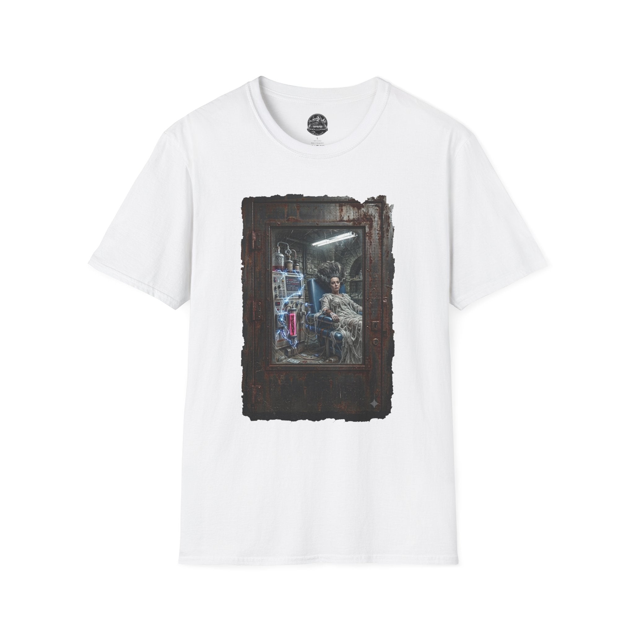 Vintage Barber Shop Photo T‑Shirt