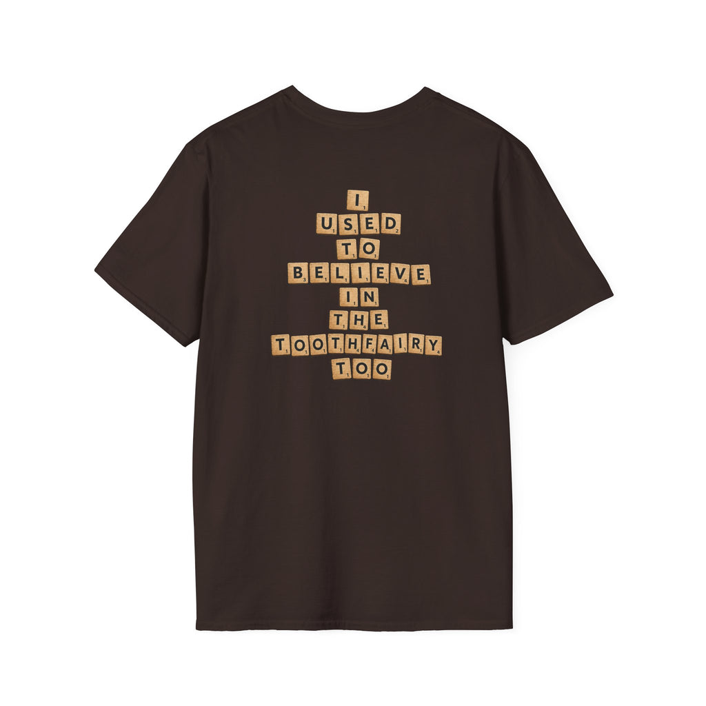 Scrabble Tiles "I Know You Think You're Right" T-Shirt