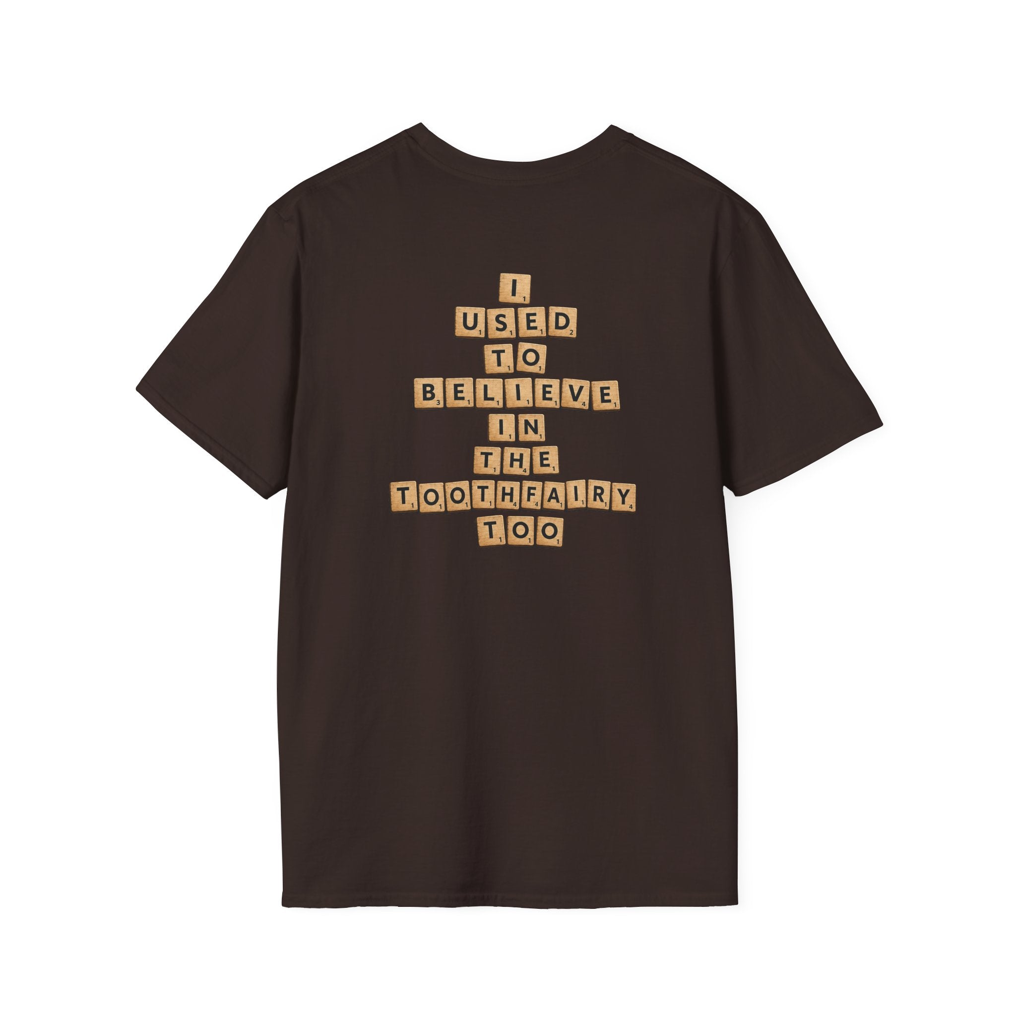 Scrabble Tiles "I Know You Think You're Right" T-Shirt