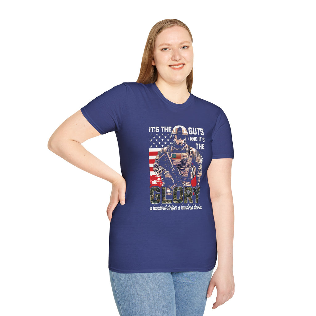 It's the Guts and It's the Glory T-Shirt — Motivational Graphic Tee