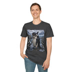 Orca & Penguin Graphic T‑Shirt — Cute Antarctic Wildlife Tee