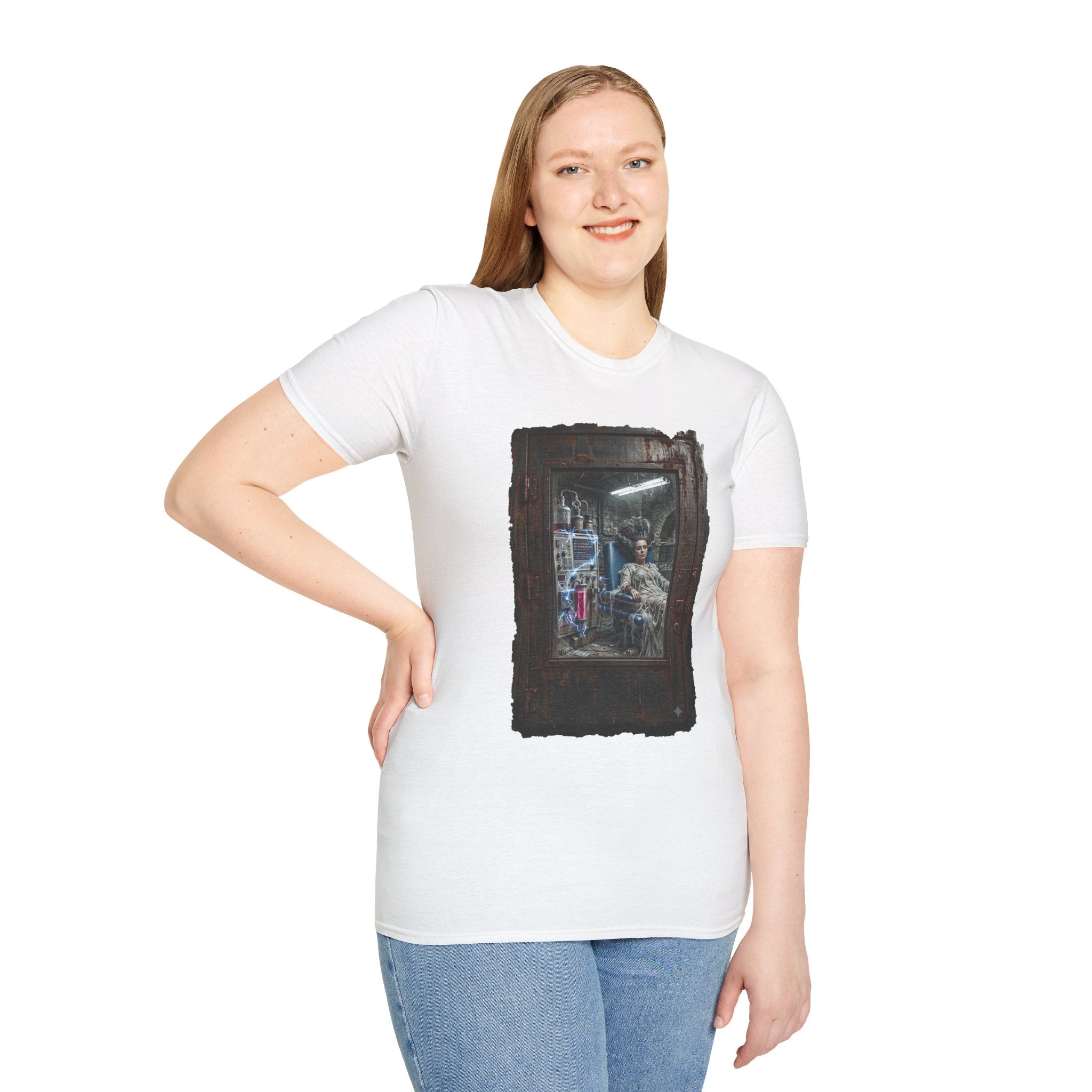 Vintage Barber Shop Photo T‑Shirt