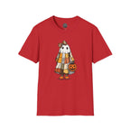 Ghost Softstyle T-Shirt with Patchwork Quilt Design