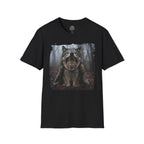 Wolf Roar T-Shirt — Fierce Forest Wildlife Graphic Tee