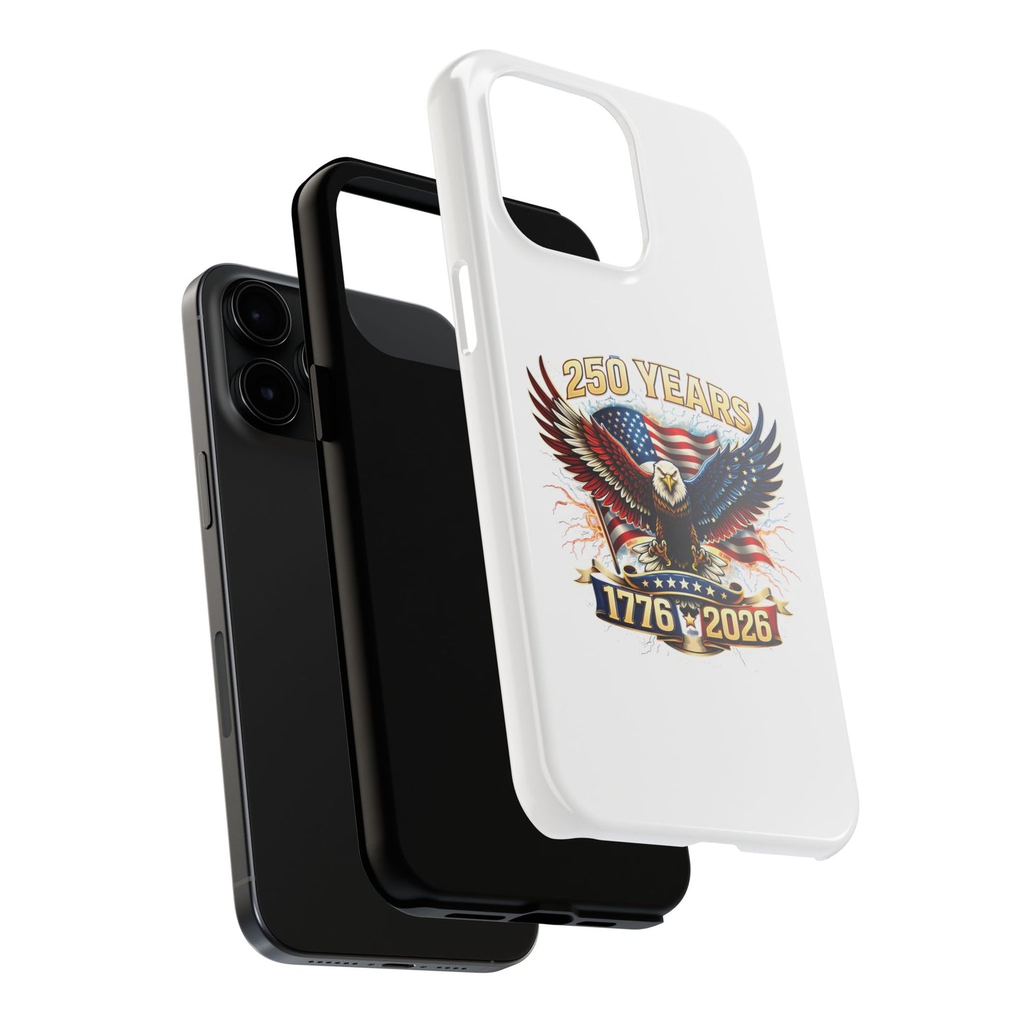 250 Years 1776–2026 Patriotic Eagle Phone Case