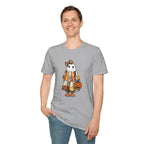 Ghost Softstyle T-Shirt with Patchwork Quilt Design