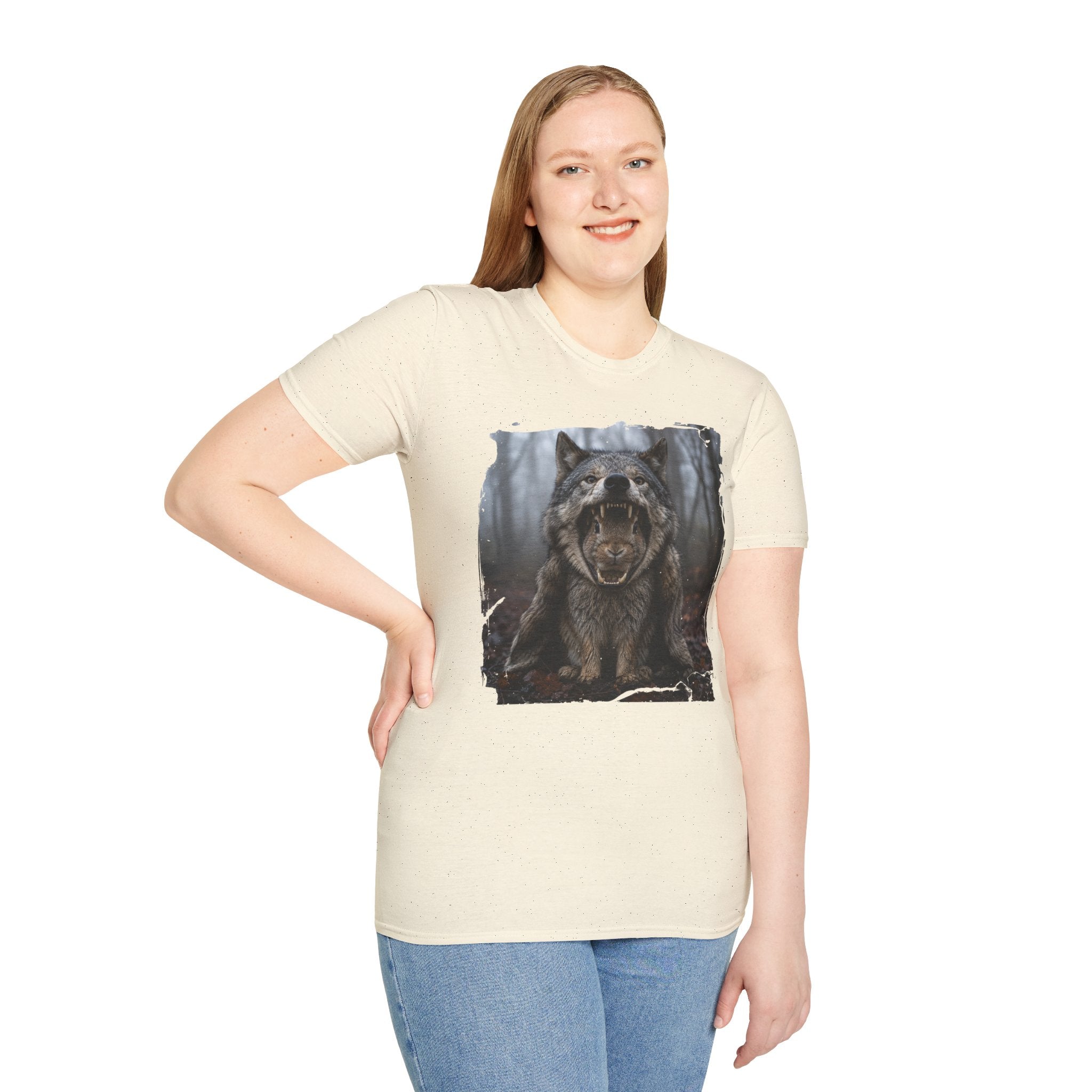 Wolf Roar T-Shirt — Fierce Forest Wildlife Graphic Tee